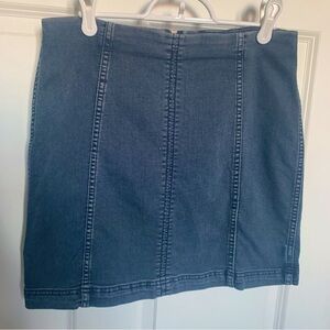 Free People Denim Skirt